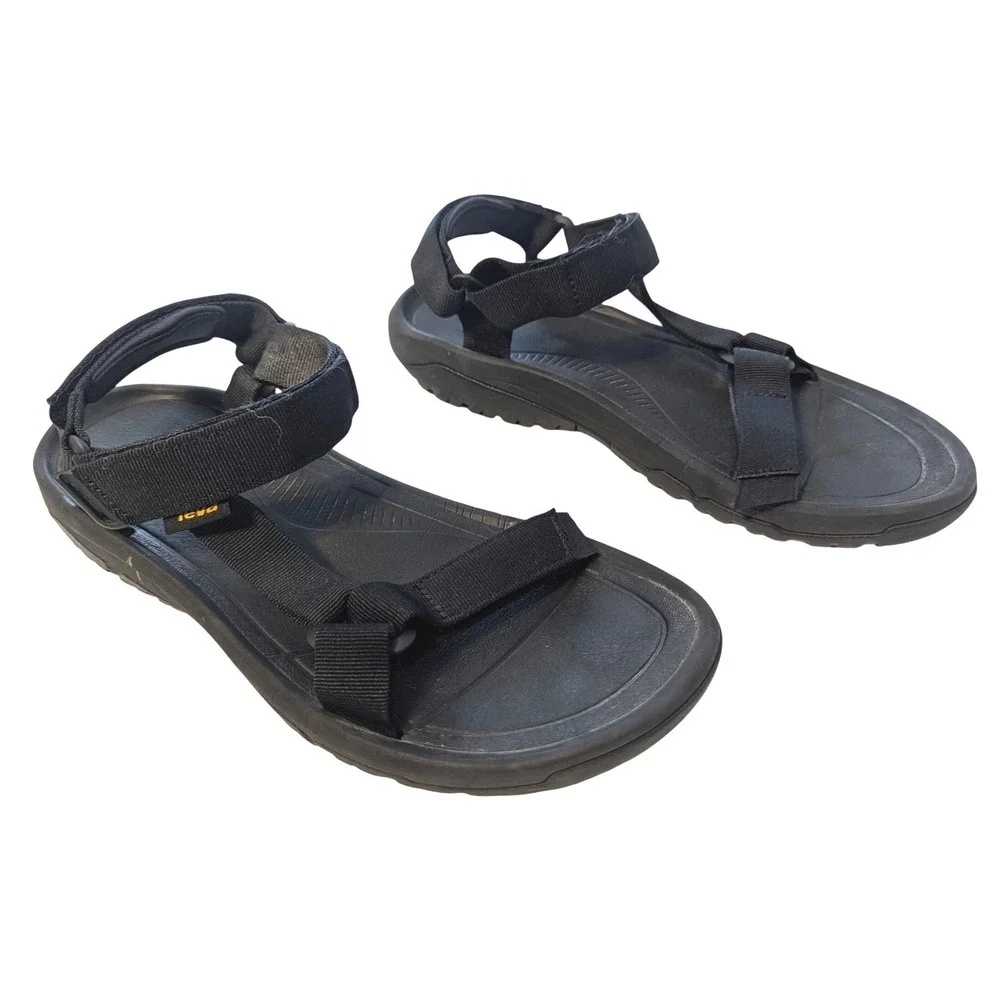 Teva Men's Size 11 Hurricane XLT2 Sandals Black Hiking Outdoor Summer Water Shoe